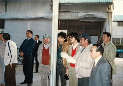 Prince Akishinonomiya visited our Factory