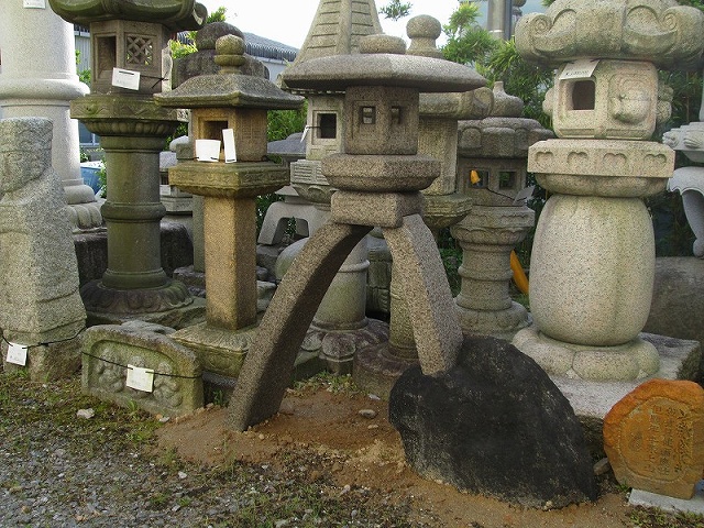 琴柱の製品案内愛知県岡崎市の石灯篭・水鉢蹲など石材製品の製造販売 
